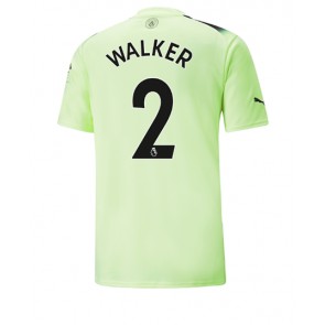 Manchester City Kyle Walker #2 Tredje Tröja 2022-23 Kortärmad